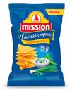 Чипсы кукурузные Mission Сметана с луком 90 г