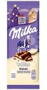 Шоколад молочный Milka Bubbles пористый c кокосовой начинкой, 87г