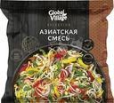 Смесь овощная Global Village Азиатская с соусом замороженная 400г