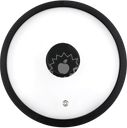 Крышка HOMECLUB 26см, с силиконовым ободом Арт. XW-G-007