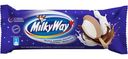 Мороженое Milky Way двуслойное сливочное и сливочное шоколадное 10%, 52г