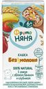 Кашка безмолочная ФрутоНяня 5 злаков с яблоком, бананом и клубникой, с 6 месяцев, 200 мл