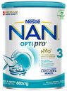 Смесь NAN 3 Optipro молочная для роста иммунитета и развития мозга с 12 месяцев БЗМЖ 800 г