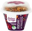 Йогурт МОЛОЧНАЯ КУЛЬТУРА с вишней, черешней с гранолой 2,7–3,5%, без змж, 190г