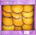 Печенье бисквитное DELISSE со вкусом апельсина, с кондитерской глазурью, 300г