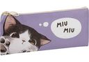 Пенал-косметичка на молнии MeShu Paws, 20×10см