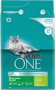 Корм сухой для взрослых кошек PURINA ONE Housecat с индейкой и цельными злаками, 3кг