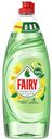 Средство для мытья посуды Fairy Pure&Clean Бергамот и имбирь, 650 мл