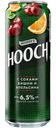 Пивной напиток Hooch Супер с соком вишни и апельсина 6.5%, 450мл