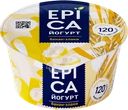 Йогурт EPICA с бананом и злаками 4,9%, без змж