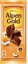Шоколад молочный Alpen Gold, Тропический кокос, 80г