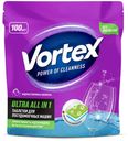 Таблетки для посудомоечных машин Vortex Ultra All in 1, 100 шт