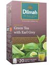 Чай зеленый Dilmah with Earl Grey, 20×1,5 г