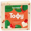 Пищевой продукт соевый Сельский дом Тофу с паприкой, 250 г