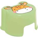 Табурет-подставка Полимербыт Giraffix цвет: бежевый/зеленый в ассортименте, 25×22×15см