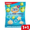 Мини-хлебцы ФРУТОНЯНЯ рис-яблоко, 30г