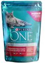 Корм для стерилизованных кошек PURINA ONE®, Лосось/пшеница, 750г