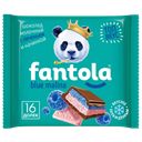 Шоколад молочный FANTOLA Blue malina-печенье, 66г