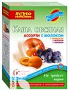 Каша ЯСНО СОЛНЫШКО Ассорти овсяная с молоком изюм-абрикос-яблоко 270г