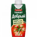 Сок томатный Добрый с мякотью, 0,33 л