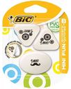 Ластик Bic Mini Fun, 3 шт.