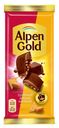 Шоколад Alpen Gold молочный с соленым арахисом и крекером 80г