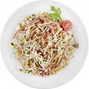 Паста с ветчиной, приготовлено на воке, 300 г