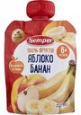 Пюре Semper яблоко-банан, 90 г