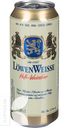 Пиво ЛЕВЕНВАЙСС ХЕФЕ-ВАЙСБИР светлое пшеничное нефильтрованное 5,2% 0.5л