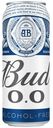 Напиток пивной безалкогольный, 0,5%, Bud, 0,45 л