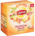Чай чёрный Lipton Tropical Fruit, 20×1,8 г