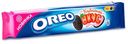 Печенье с начинкой OREO какао и клубничный чизкейк, 95 г